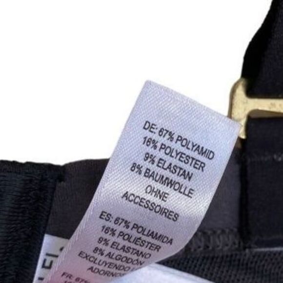 Berlei  US 32D High Extreme Impact Shift Wired Bra Black Sports Bra Black/Grey - Picture 4 of 12